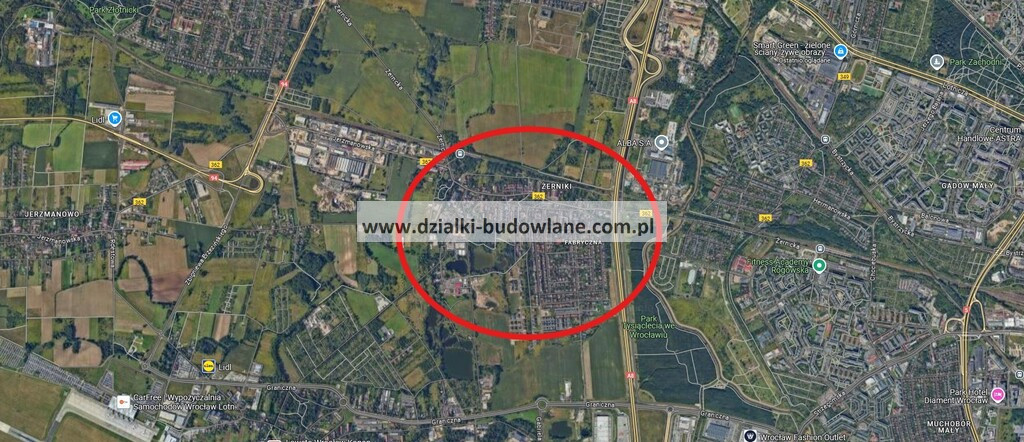 Plot Sale Wrocław Wrocław-Fabryczna Osiniecka