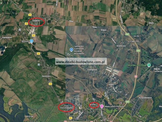 Uzbrojona działka w Szewcach z pnb